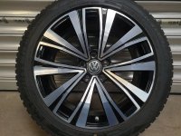 VW Arteon 3G Muscat Alufelgen Winterreifen 245/45 R 18 RDKS 99% 2020 Falken 8J ET40 5x112 SCHWARZ