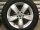 4x Original VW Tiguan 2 5NA Allspace Corvara Alufelgen 5NA071497 Winterreifen mit Spikes 215/65 R 17 Continental 7,8-6,4mm 2019