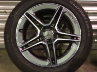 Genuine OEM Mercedes AMG GLC X253 C253 Alloy Rims Summer Tyres 235/55 R 19 255/50 R 19 TPMS Michelin 89% 6,7-5,3mm 2018 2019 8J ET38 9J ET20 A2534015300 A2534015400