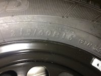 VW Beetle 5C Steel Rims Winter Tyres 215/60 R 16 Dunlop 99% 2015 6,5J ET44 5x112 561601027