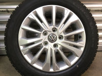 VW T5 T6 Aracaju Alufelgen Ganzjahresreifen 215/60 R 17C Goodyear 99% 2021 7J 7LA601025A ET55 5x120
