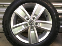VW T5 T6 7N Devonport Alloy Rims All Season Tyres 215/60 R 17 99% 2021 Goodyear 7J ET55 7E0601025P