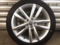 VW Polo 2G AW GTI Pamplona Alloy Rims Winter Tyres 215/45 R 17 Falken NEW 2020 7J ET51 2G0601025B 5x100 silber