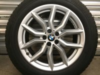Original BMW X5 G05 X6 G06 Styling 734 Alufelgen Winterreifen 265/50 R 19 RDKS Bridgestone 2018 6,5-5,4mm 9J ET38 5x112 6880685