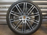 Genuine OEM Porsche 991 911 Turbo S Alloy Rims Winter Tyres 245/35 R 20 295/30 R 20 TPMS 99% Michelin 2016 8.5J ET51 11J ET56 99136216106 99136216609 5x130
