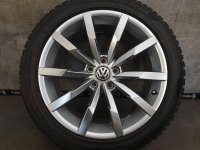 VW Passat B8 3G Variant Monterey Alufelgen Winterreifen 235/45 R 18 Seal Pirelli 2018 2019 7,5mm 8J ET44 5x112 3G0601025Q