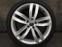 Genuine OEM VW Golf 7 5G R GTI GTD Durban Alloy Rims Winter Tyres 225/40 R 18 2019 Bridgestone 7,5-5,4mm 5G0601025G 7,5J ET51 5x112