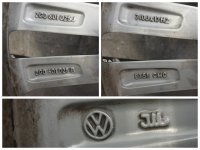 VW Polo 2G AW GTI Pamplona Alloy Rims Winter Tyres 215/45 R 17 99% Dunlop 2017 7J ET51 2G0601025B 5x100