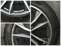 Genuine OEM BMW X1 F48 X2 F39 Styling 715 M Alloy Rims Winter Tyres 225/45 R 19 TPMS Runflat Pirelli 2018 2020 7,2-5,3mm 8J ET47 8008616 5x112 orbit grey