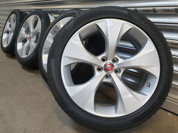 Genuine OEM Jaguar E Pace Alloy Rims Style 5054 4 Season Tyres 245/45 R 20 NEW TPMS Falken 8J ET40 J9C3-1007-SA LK5x108