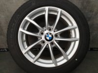 Original BMW 1er F20 F21 2er F22 F23 Styling 378 Alufelgen Sommerreifen 205/55 R 16 RDCi Runflat Bridgestone 7,1mm 2017 7J ET40 6796202 5x120