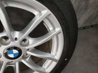 Genuine OEM BMW 1er F20 F21 2er F22 F23 Styling 378 Alloy Rims Summer Tyres 205/55 R 16 TPMS Runflat Bridgestone 2017 7mm 7J ET40 6796202 5x120