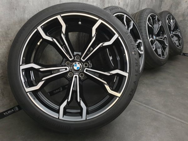 BMW X3 M F97 X4 M F98 Styling 765M Alufelgen Sommerreifen 255/40 R 21 265/40 R 21 RDCi 2019 Continental 6,5-6,2mm 9,5J ET31 10J ET39 5x112 8095559 8095560