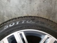 VW Tiguan 2 5NA Auckland Alloy Rims Winter Tyres 235/50 R 19 99% 2020 Pirelli 7J ET43 5NA601025N 5x112 silber
