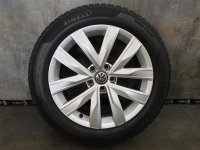 1x VW Arteon 3G Marstrand Alloy Rim Winter Tyres 215/55 R...