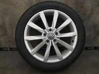 1x VW Golf 7 5G R GTI GTD Dijon Alloy Rim Winter Tyres...