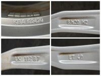 Rial Alloy Rims Winter Tyres 255/45 R 20 Dunlop 2019 8J ET40 5x112 KBA 52740