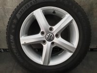 VW Golf 7 5G Variant Sportsvan Aspen Alloy Rims Winter Tyres 195/65 R 15 Michelin 2014 6J ET43 5G0071495 5x112 KBA 48590