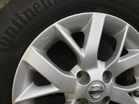 1x Nissan Note E12 Alloy Rim Summer Tyres 185/65 R 15...