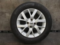 1x Nissan Note E12 Alloy Rim Summer Tyres 185/65 R 15...