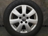 VW Golf 5 6 1K 1KM Plus 1KP Tangis Alloy Rims Winter Tyres 195/65 R 15 Dunlop 2016 2017 2021 6,5J ET50 2K1071495666 5x112