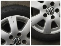 VW Golf 5 6 1K 1KM Plus 1KP Tangis Alloy Rims Winter Tyres 195/65 R 15 Dunlop 2016 2017 2021 6,5J ET50 2K1071495666 5x112