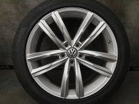 VW Passat B8 3G Variant Dartford Alufelgen Sommerreifen 235/45 R 18 RDKS Seal Pirelli 2018 7,7-7,3mm 8J ET44 3G0601025H 5x112 silber