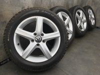VW Golf 7 5G GTI GTD Aspen Alloy Rims Winter Tyres 205/55...