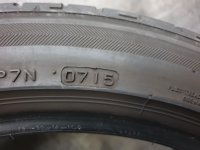 2x Bridgestone Potenza S001 Summer Tyres 225/45 R 18 91Y Runflat 2015 4,5-4mm