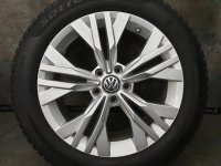 VW Passat B8 3G Alltrack Stavanger Ancona Alufelgen Winterreifen 215/55 R 17 RDKS Seal Pirelli 2018 6,8-3,8mm 7J ET38 5x112 3G0601025AB