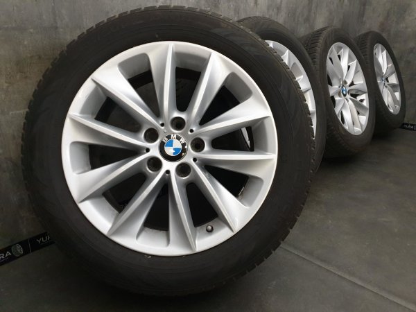 Original BMW X3 F25 X4 F26 Styling 307 Alufelgen Winterreifen 245/50 R 18 RDCi Nokian 2014 2015 4,8-4,4mm 8J ET43 6787578 5x120