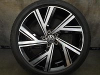 VW Golf 8 5H R GTI GTD Bergamo Alloy Rims Summer Tyres 225/40 R 18 99% 2020 Bridgestone 7,5J ET51 5H0601025M 5x112