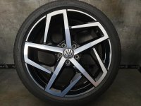 VW Golf 8 5H R GTI GTD Dallas Alloy Rims Summer Tyres 225/40 R 18 99% Bridgestone 2019 7,5J ET51 5x112 5H0601025G