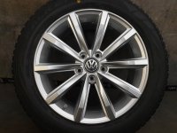 VW Passat B8 3G Variant London Alloy Rims Winter Tyres 215/55 R 17 TPMS NEW 2021 Falken 7J ET40 3G0601025D 5x112