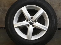 VW Tiguan 1 5N Aspen Alloy Rims Winter Tyres 215/65 R 16...