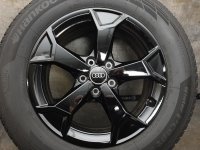 Genuine OEM Audi Q3 F3 S Line Alloy Rims Winter Tyres 215/65 R 17 2021 Hankook 6,5J ET38 5x112 83A601025AM Black