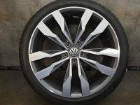 VW T Roc 2GA Suzuka Alloy Rims Summer Tyres 225/40 R 19 Bridgestone 99% 2019 7,8mm 8J ET47 2GA601025F 5x112 grey