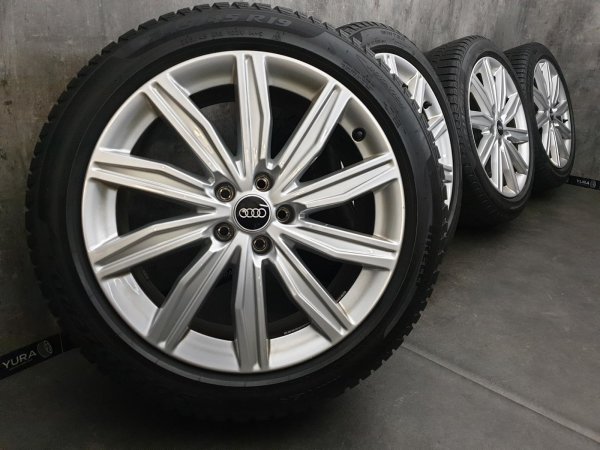 Genuine OEM Audi A6 S6 4K S Line Alloy Rims Winter Tyres 245/45 R 19 2021 Pirelli 6,6-5,2mm 8J ET39 4K0601025M