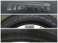 VW Passat B8 3G Variant Aragon Alloy Rims Winter Tyres 215/60 R 16 Seal Continental Pirelli 2019 2020 5,8-2mm 6,5J ET41 3G0601025BJ 5x112